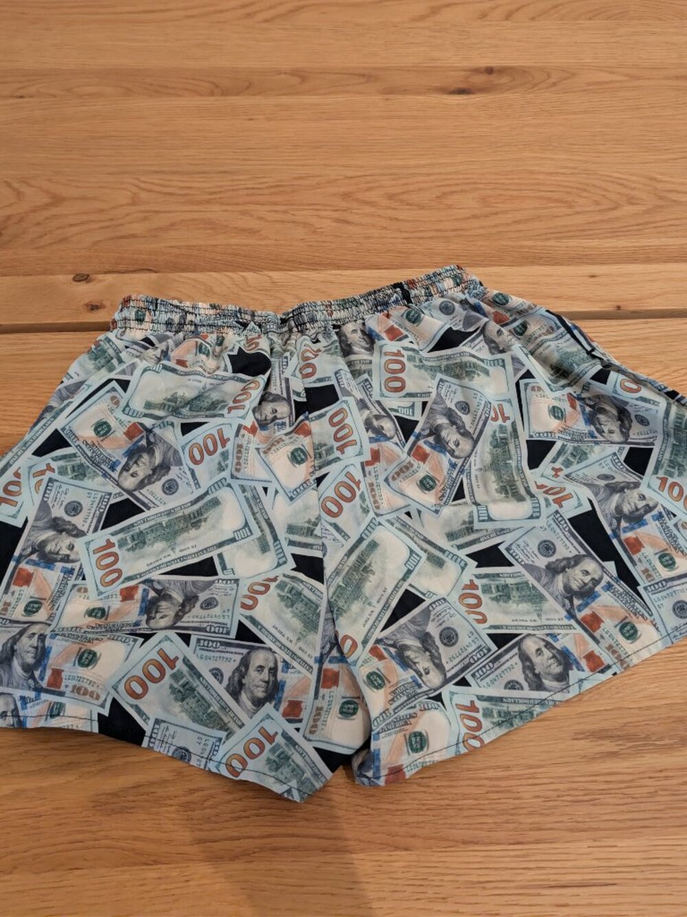 Boa Money Print Running Shorts
